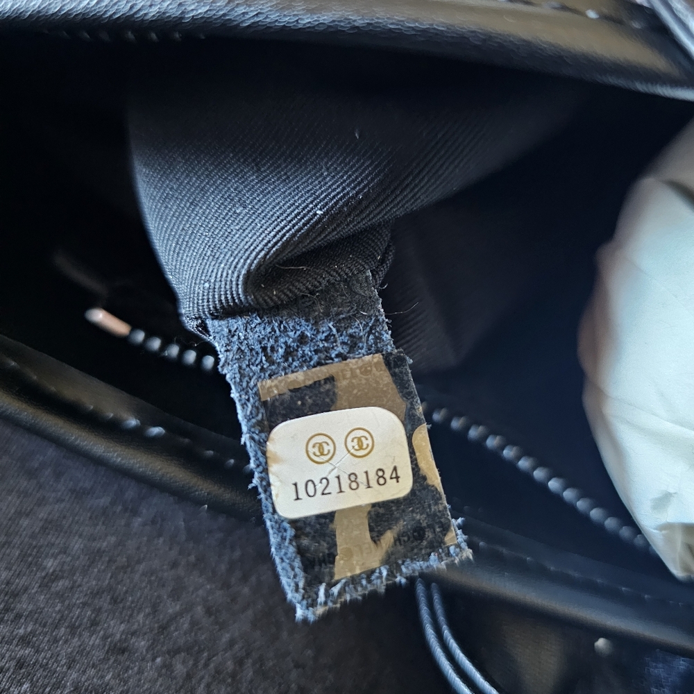 Chanel Tan Canvas Tote Bag - Picture 4 of 15